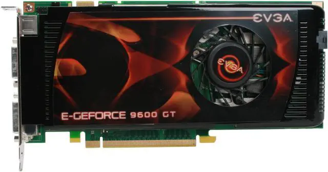 Alt view image 3 of 8 - EVGA 512-P3-N862-AR GeForce 9600GT Superclocked 512MB 256-bit GDDR3 PCI Express 2.0 x16 HDCP Ready SLI Supported Video Card
