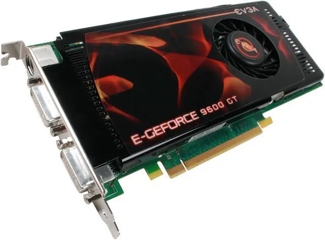 Main image of EVGA 512-P3-N865-AR GeForce 9600GT KO 512MB 256-bit GDDR3 PCI Express 2.0 x16 HDCP Ready SLI Supported Video Card