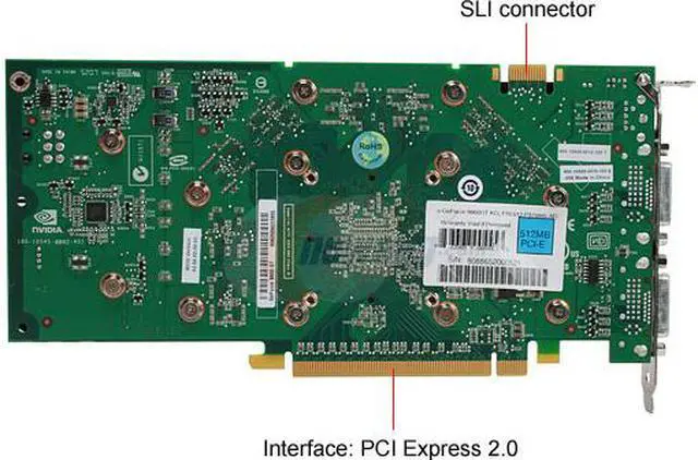 Alt view image 4 of 8 - EVGA 512-P3-N867-AR GeForce 9600GT SSC 512MB 256-bit GDDR3 PCI Express 2.0 x16 HDCP Ready SLI Supported Video Card