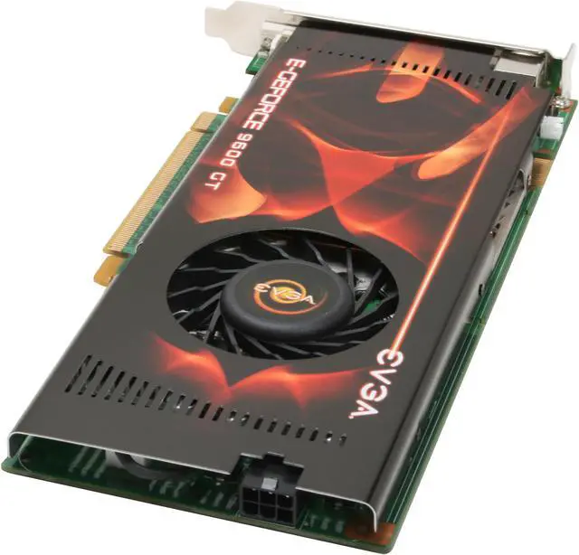 Alt view image 5 of 6 - EVGA GeForce 9600 GT 1GB GDDR3 PCI Express 2.0 x16 SLI Support Graphics Card 01G-P3-N869-AR