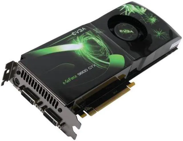 Main image of EVGA 512-P3-N872-AR GeForce 9800 GTX Superclocked 512MB 256-bit GDDR3 PCI Express 2.0 x16 HDCP Ready SLI Supported Video Card