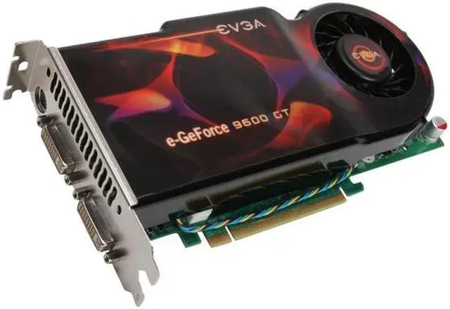 Main image of EVGA GeForce 9600 GT 512MB GDDR3 PCI Express 2.0 x16 SLI Support Graphics Card 512-P3-N860-AR