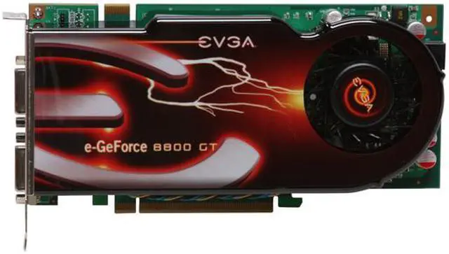 Alt view image 3 of 6 - EVGA GeForce 8800 GT 512MB GDDR3 PCI Express 2.0 x16 SLI Support Graphics Card 512-P3-N800-TR