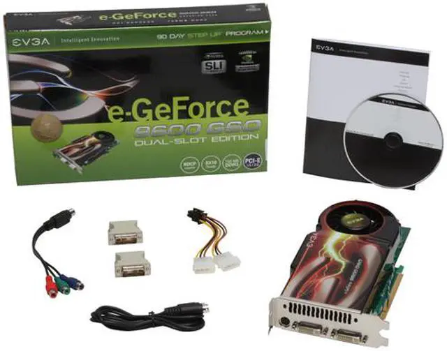 Alt view image 6 of 6 - EVGA GeForce 9600 GSO 768MB GDDR3 PCI Express 2.0 x16 SLI Support Graphics Card 768-P3-N968-TR