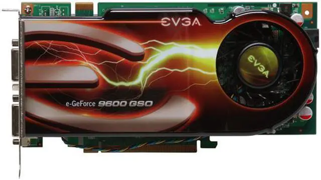 Alt view image 3 of 6 - EVGA GeForce 9600 GSO 768MB GDDR3 PCI Express 2.0 x16 SLI Support Graphics Card 768-P3-N968-TR