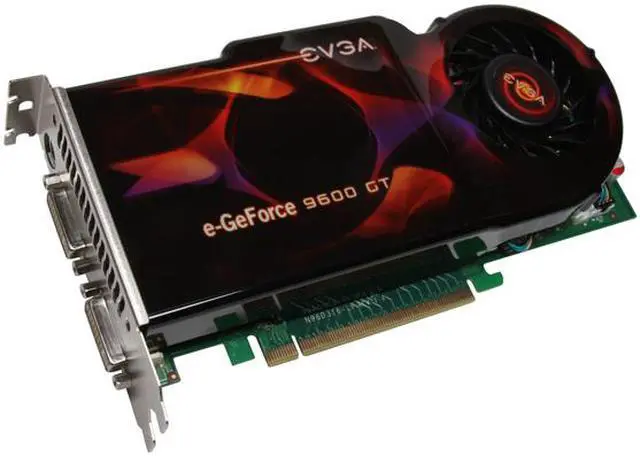 Main image of EVGA GeForce 9600 GT 1GB GDDR3 PCI Express 2.0 x16 SLI Support Graphics Card 01G-P3-N870-AR