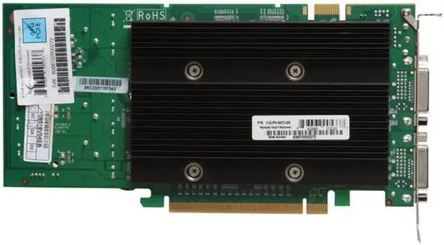 Alt view image 3 of 6 - EVGA GeForce 9600 GT 1GB GDDR3 PCI Express 2.0 x16 SLI Support Graphics Card 01G-P3-N870-AR