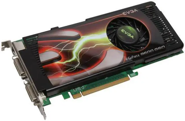 Main image of EVGA GeForce 9600 GSO 384MB GDDR3 PCI Express 2.0 x16 SLI Support Graphics Card 384-P3-N965-TR