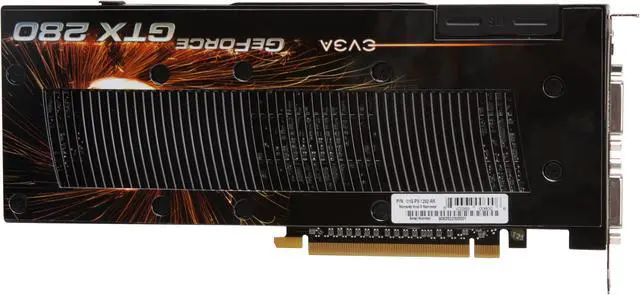 Alt view image 4 of 6 - EVGA 01G-P3-1282-AR GeForce GTX 280 SuperClocked Edition 1GB 512-bit GDDR3 PCI Express 2.0 x16 HDCP Ready SLI Supported Video Card