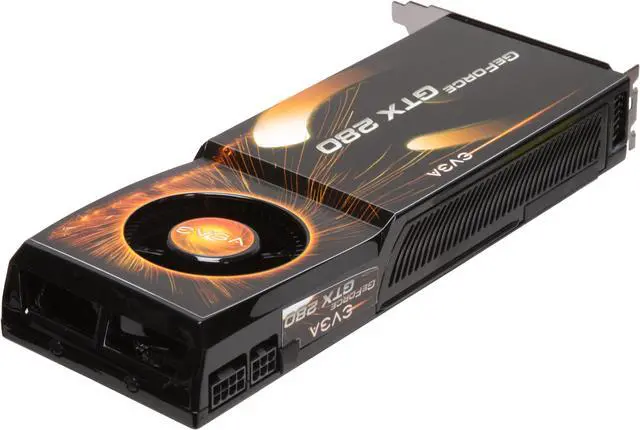 Alt view image 5 of 6 - EVGA 01G-P3-1282-AR GeForce GTX 280 SuperClocked Edition 1GB 512-bit GDDR3 PCI Express 2.0 x16 HDCP Ready SLI Supported Video Card