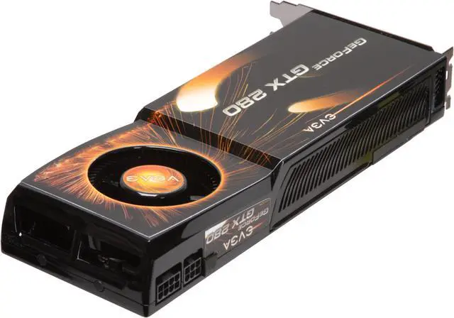 Alt view image 5 of 6 - EVGA 01G-P3-1284-AR GeForce GTX 280 SSC Edition 1GB 512-bit GDDR3 PCI Express 2.0 x16 HDCP Ready SLI Supported Video Card