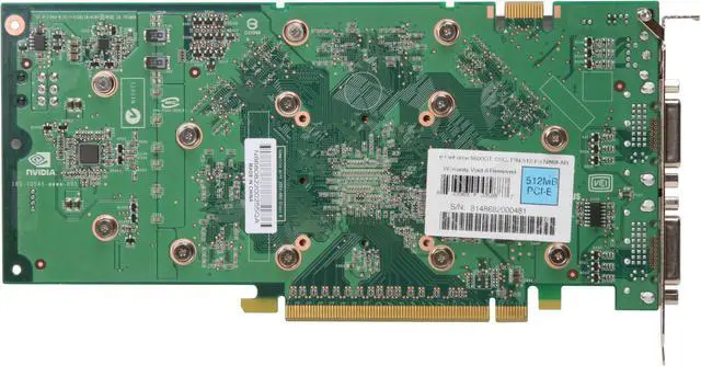 Alt view image 4 of 6 - EVGA 512-P3-N868-AR GeForce 9600 GT SSC Edition 512MB 256-bit GDDR3 PCI Express 2.0 x16 HDCP Ready SLI Supported Video Card