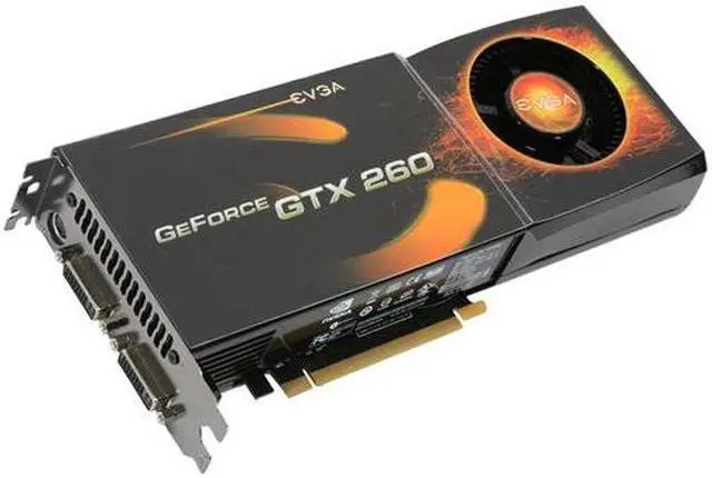 Main image of EVGA 896-P3-1264-AR GeForce GTX 260 SSC Edition 896MB 448-bit GDDR3 PCI Express 2.0 x16 HDCP Ready SLI Supported Video Card