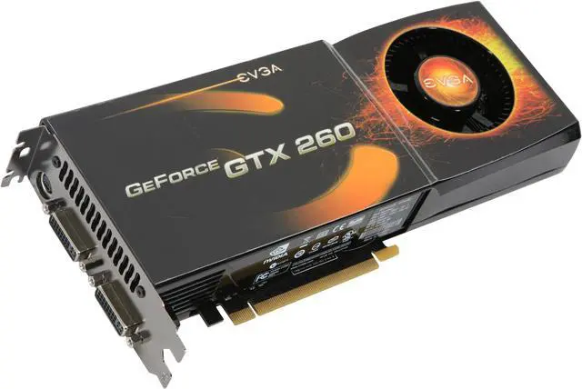 Alt view image 2 of 7 - EVGA 896-P3-1264-AR GeForce GTX 260 SSC Edition 896MB 448-bit GDDR3 PCI Express 2.0 x16 HDCP Ready SLI Supported Video Card