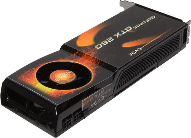 Alt view image 5 of 6 - EVGA 896-P3-1266-AR GeForce GTX 260 FTW Edition 896MB 448-bit GDDR3 PCI Express 2.0 x16 HDCP Ready SLI Supported Video Card