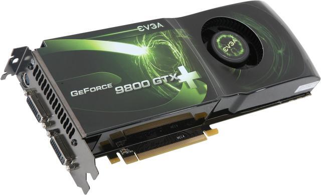 Main image of EVGA GeForce 9800 GTX+ 512MB GDDR3 PCI Express 2.0 x16 SLI Support Graphics Card 512-P3-N873-AR