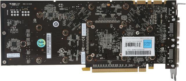 Alt view image 4 of 6 - EVGA GeForce 9800 GTX+ 512MB GDDR3 PCI Express 2.0 x16 SLI Support Graphics Card 512-P3-N873-AR
