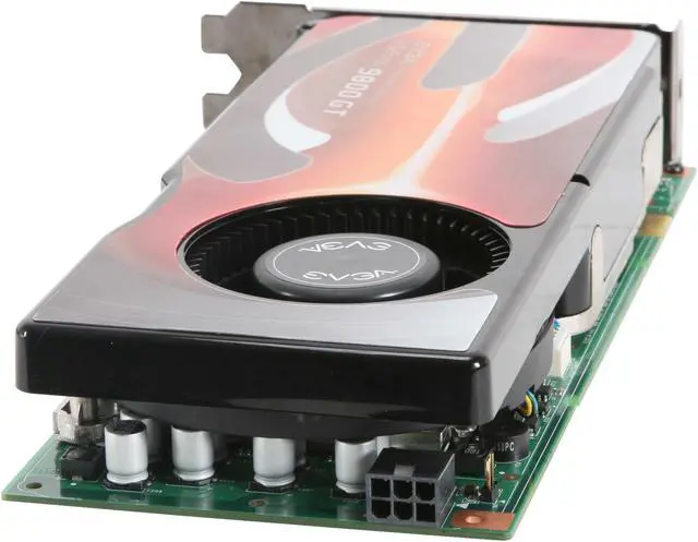 Alt view image 5 of 6 - EVGA 512-P3-N978-AR GeForce 9800 GT AKIMBO 512MB 256-bit GDDR3 PCI Express 2.0 x16 HDCP Ready SLI Supported Video Card