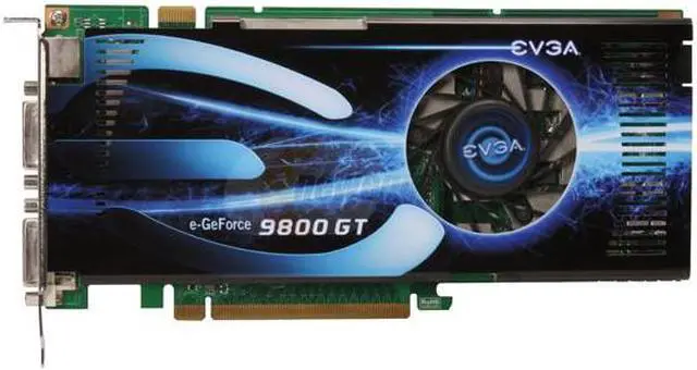 Alt view image 3 of 6 - EVGA GeForce 9800 GT 512MB GDDR3 PCI Express 2.0 x16 SLI Support Graphics Card 512-P3-N975-AR