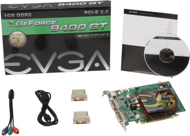 Alt view image 5 of 5 - EVGA GeForce 9400 GT 1GB GDDR2 PCI Express 2.0 x16 SLI Support Graphics Card 01G-P3-N945-LR