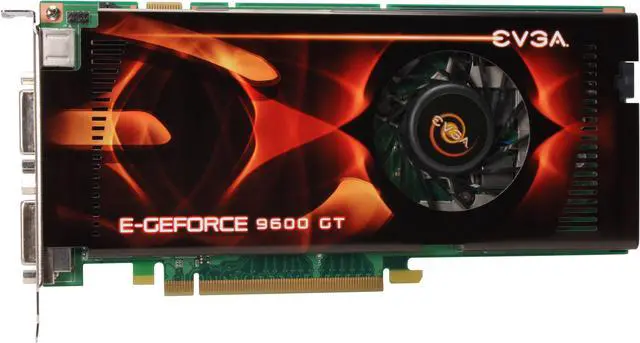 Alt view image 3 of 6 - EVGA GeForce 9600 GT 512MB GDDR3 PCI Express 2.0 x16 SLI Support Graphics Card 512-P3-N861-TR