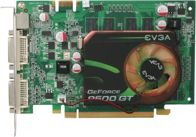Alt view image 3 of 5 - EVGA GeForce 9500 GT 1GB DDR2 PCI Express 2.0 x16 SLI Support Graphics Card 01G-P3-N959-TR