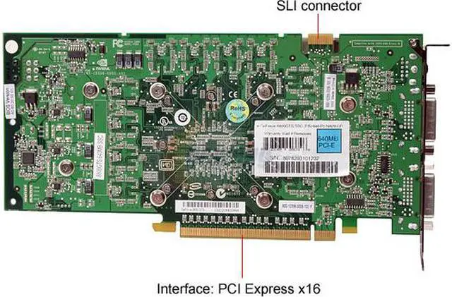 Alt view image 4 of 6 - EVGA 640-P2-N829-CR GeForce 8800 GTS SSC Edition 640MB 320-bit GDDR3 PCI Express x16 HDCP Ready SLI Supported Video Card