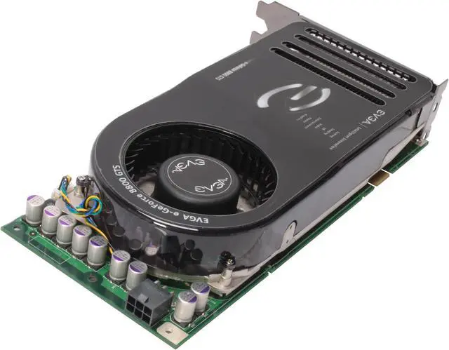 Alt view image 5 of 6 - EVGA 640-P2-N829-CR GeForce 8800 GTS SSC Edition 640MB 320-bit GDDR3 PCI Express x16 HDCP Ready SLI Supported Video Card