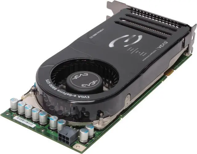 Alt view image 5 of 5 - EVGA GeForce 8800 GTS 320MB GDDR3 PCI Express x16 SLI Support Graphics Card 320-P2-N811-RX