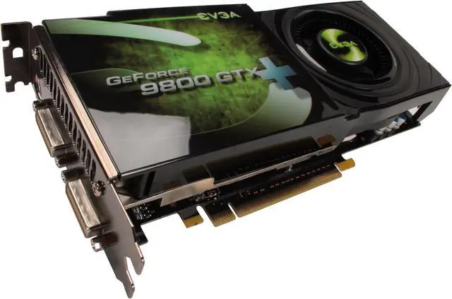 Main image of EVGA GeForce 9800 GTX+ 512MB GDDR3 PCI Express 2.0 x16 SLI Support Graphics Card 512-P3-N879-AR