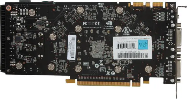 Alt view image 4 of 6 - EVGA 512-P3-N884-AR GeForce 9800 GTX+ Superclocked Edition 512MB 256-bit GDDR3 PCI Express 2.0 x16 HDCP Ready SLI Supported Video Card
