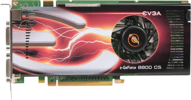Alt view image 3 of 5 - EVGA GeForce 8800 GS 384MB GDDR3 PCI Express 2.0 x16 SLI Support Graphics Card 384-P3-N851-RX