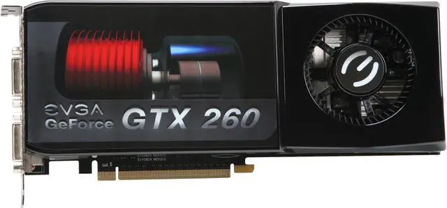 Alt view image 3 of 6 - EVGA 896-P3-1257-AR GeForce GTX 260 Core 216 Superclocked Edition 896MB 448-bit GDDR3 PCI Express 2.0 x16 HDCP Ready SLI Supported Video Card