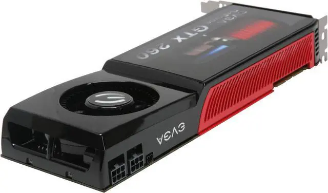 Alt view image 5 of 6 - EVGA 896-P3-1257-AR GeForce GTX 260 Core 216 Superclocked Edition 896MB 448-bit GDDR3 PCI Express 2.0 x16 HDCP Ready SLI Supported Video Card