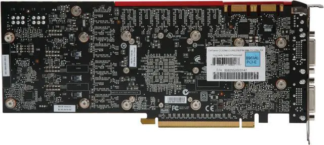 Alt view image 4 of 6 - EVGA 896-P3-1255-AR GeForce GTX 260 Core 216 896MB 448-bit GDDR3 PCI Express 2.0 x16 HDCP Ready SLI Supported Video Card