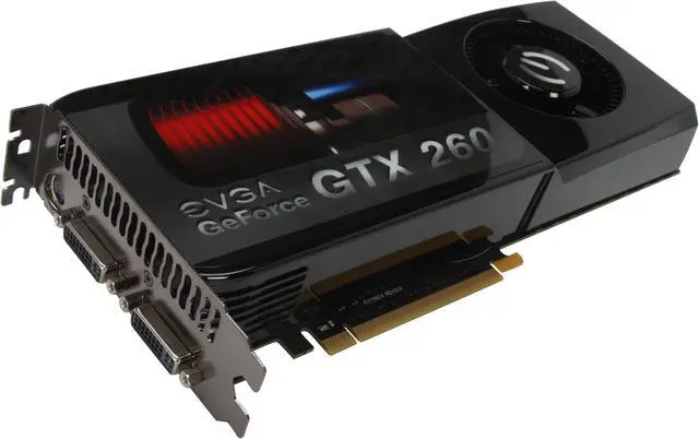 Main image of EVGA 896-P3-1258-AR GeForce GTX 260 Core 216 SSC Edition 896MB 448-bit GDDR3 PCI Express 2.0 x16 HDCP Ready SLI Supported Video Card