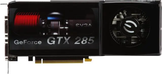 Alt view image 3 of 6 - EVGA GeForce GTX 285 1GB GDDR3 PCI Express 2.0 x16 SLI Support Graphics Card 01G-P3-1281-AR