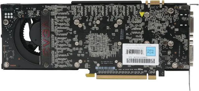 Alt view image 4 of 6 - EVGA GeForce GTX 295 1792MB GDDR3 PCI Express 2.0 x16 SLI Support Graphics Card 017-P3-1291-AR
