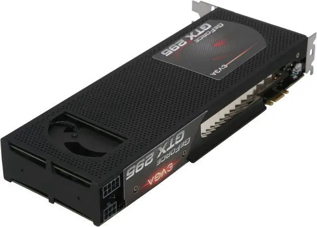 Alt view image 5 of 6 - EVGA GeForce GTX 295 1792MB GDDR3 PCI Express 2.0 x16 SLI Support Graphics Card 017-P3-1291-AR
