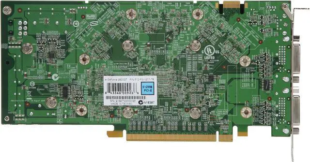 Alt view image 4 of 6 - EVGA 512-P3-N977-TR GeForce 9800 GT Superclocked Edition 512MB 256-bit GDDR3 PCI Express 2.0 x16 HDCP Ready SLI Supported Video Card