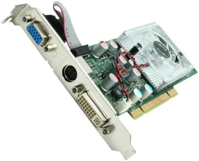 Main image of EVGA GeForce 8400 GS 512MB DDR2 PCI Low Profile Graphics Card 512-P1-N724-LR