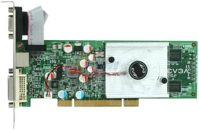Alt view image 3 of 5 - EVGA GeForce 8400 GS 512MB DDR2 PCI Low Profile Graphics Card 512-P1-N724-LR