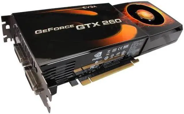 Main image of EVGA GeForce GTX 260 896MB GDDR3 PCI Express 2.0 x16 SLI Support Graphics Card 896-P3-1260-TR