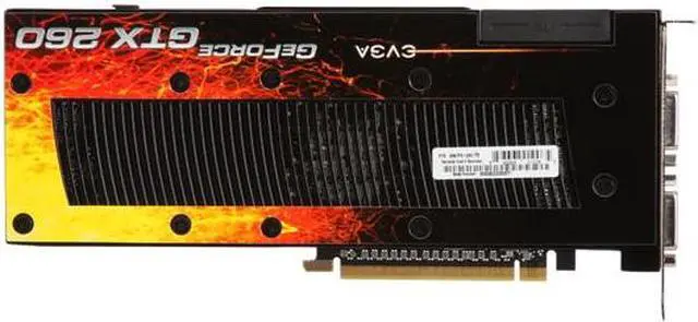 Alt view image 4 of 4 - EVGA GeForce GTX 260 896MB GDDR3 PCI Express 2.0 x16 SLI Support Graphics Card 896-P3-1260-TR