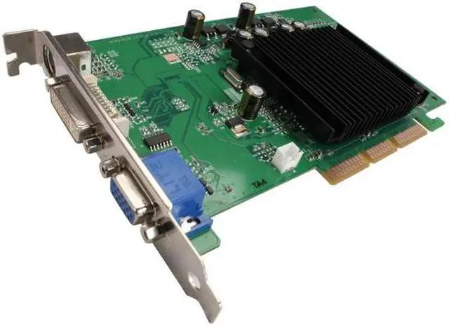 Main image of EVGA GeForce 6200 256MB DDR2 AGP 8X Graphics Card 256-A8-N401-LR