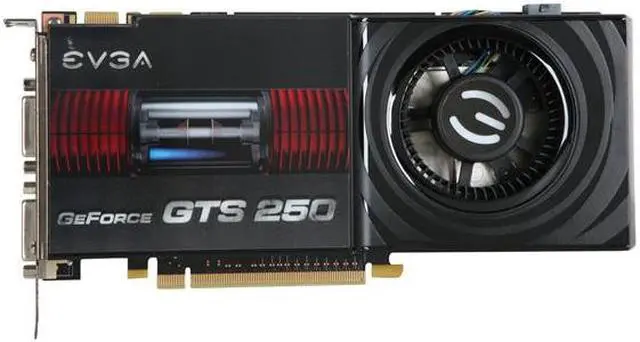 Alt view image 4 of 4 - EVGA 512-P3-1151-TR GeForce GTS 250 Superclocked Edition 512MB 256-bit GDDR3 PCI Express 2.0 x16 HDCP Ready SLI Supported Video Card