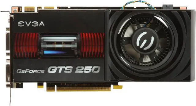 Alt view image 3 of 4 - EVGA GeForce GTS 250 512MB GDDR3 PCI Express 2.0 x16 SLI Support Graphics Card 512-P3-1150-TR
