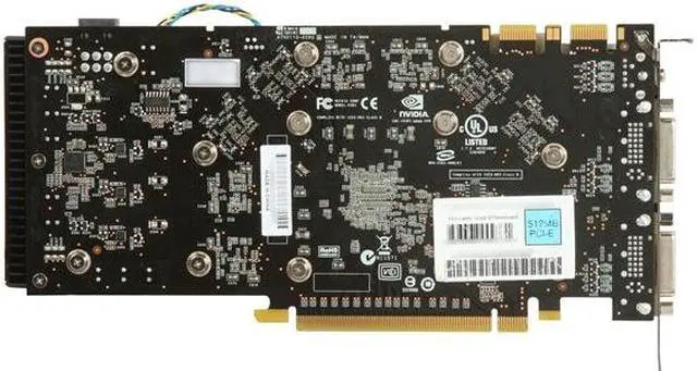 Alt view image 4 of 4 - EVGA GeForce GTS 250 512MB GDDR3 PCI Express 2.0 x16 SLI Support Graphics Card 512-P3-1150-TR
