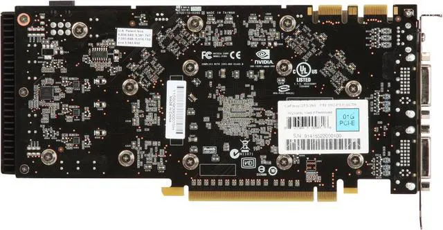 Alt view image 4 of 6 - EVGA GeForce GTS 250 1GB GDDR3 PCI Express 2.0 x16 SLI Support Graphics Card 01G-P3-1155-TR