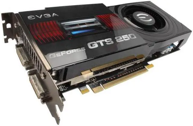 Alt view image 3 of 7 - EVGA 01G-P3-1156-TR GeForce GTS 250 Superclocked Edition 1GB 256-bit GDDR3 PCI Express 2.0 x16 HDCP Ready SLI Supported Video Card